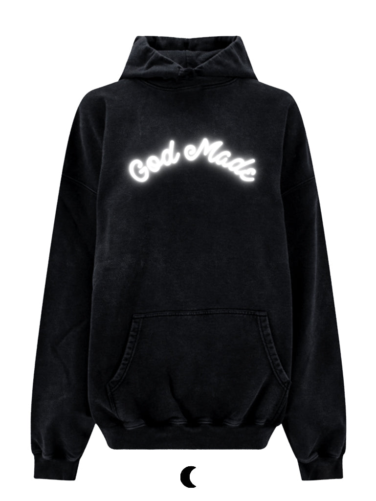 God Made Reflective Hoodie