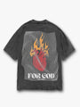 Heart On Fire Vintage T-shirt