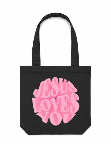 Jesus Loves You Tote Bag