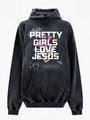 Love Jesus Vintage Hoodie