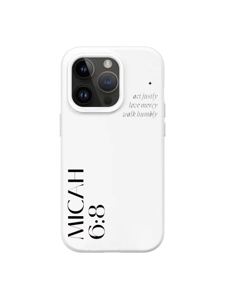 Micah 6:8 Iphone Case