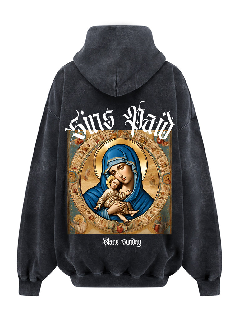 Sins Paid Vintage Hoodie