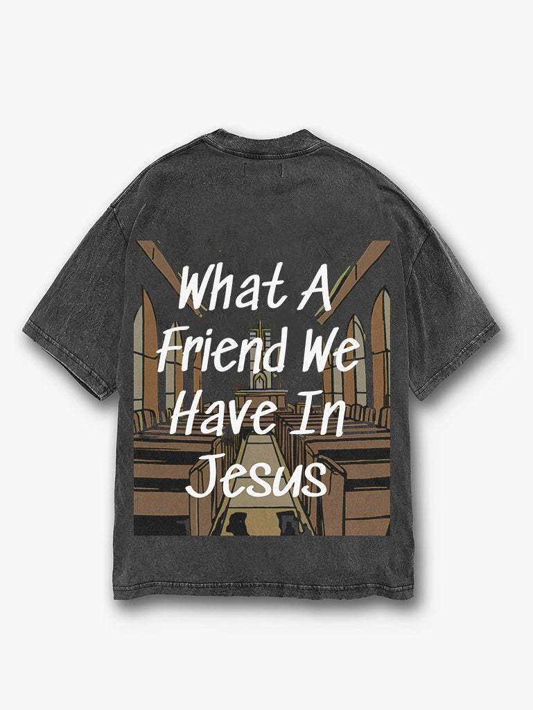 Friend in Jesus Vintage T-shirt